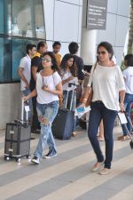 Surily Goel depart to Goa for Planet Hollywood Launch in Mumbai Airport on 14th April 2015